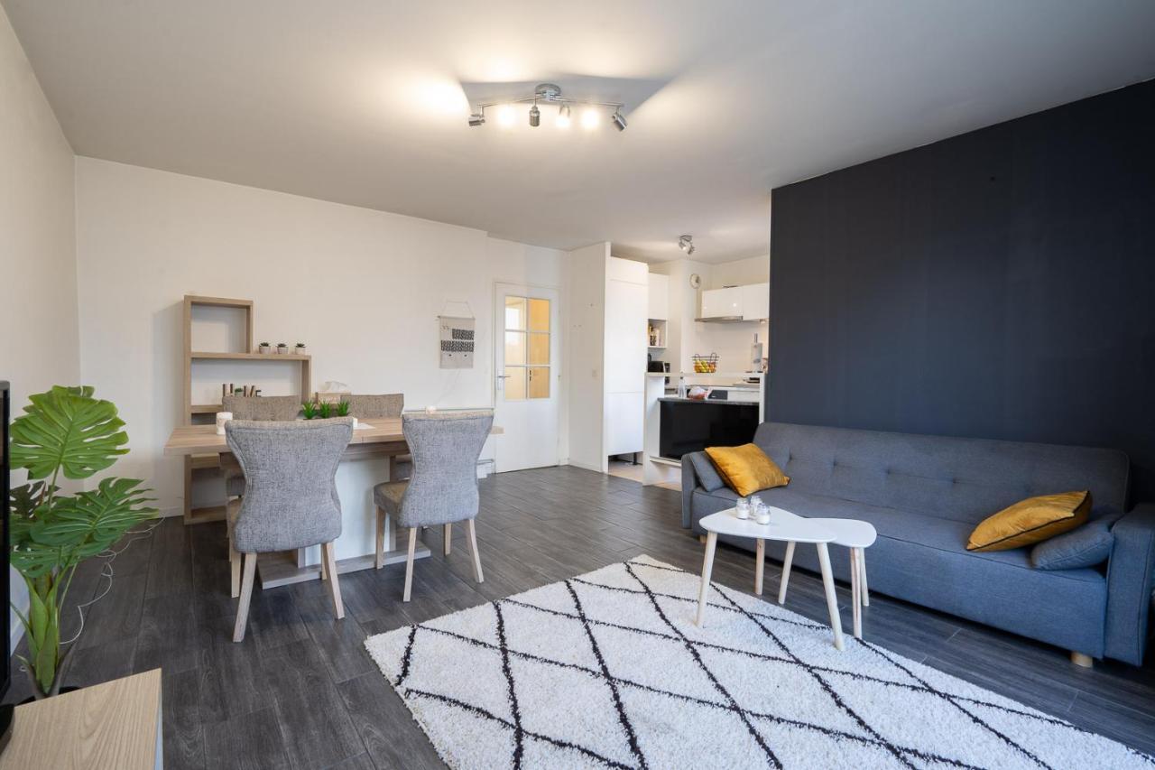 T3-Rare-2 Chambres-Parking Gratuit-2 Terrasses-Netflix-Proche Paris-La Defense Argenteuil Esterno foto